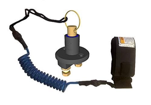Battery Disconnect Kill Switch with Ankle Leash