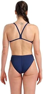 Arena Women Marbled One Piece Swimsuit