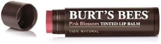 Burt's Bees100% Natural Tinted Lip Balm, Pink Blossom with Shea Butter & Botanical Waxes – 2 Tubes
