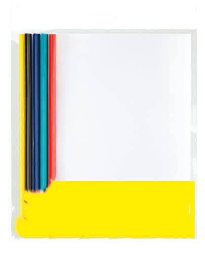 5 A4 Document Display Slide Binder File Folders