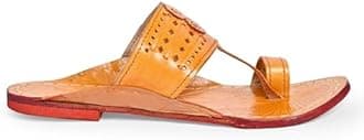 COUNTLESS STEPS Kolhapuri Chappal for Men | Leather Slippers | Kolapuri Chapal - G-PARENT A13