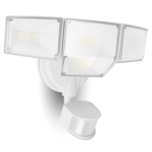 LUTEC - Outdoor LED Motion Sensor Security Lights (White)