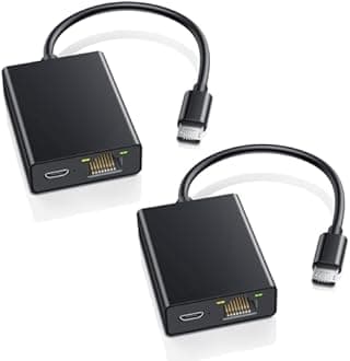 ZEXMTE Ethernet Adapter for Fire TV Stick, Micro USB to RJ45 Ethernet Adapter, Firestick Network Adapter Compatible with Fire TV Stick 2/3/4K/4K Max, Chromecast Ultra