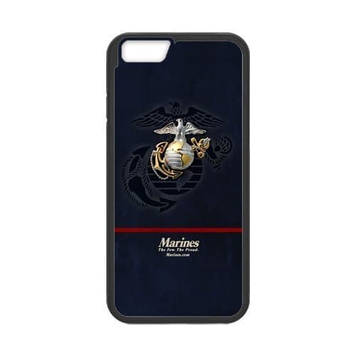 Customize Generic Rubber Cover US Marine Corps Back Case Suitable For 4.7" iPhone 6 iPhone 6s