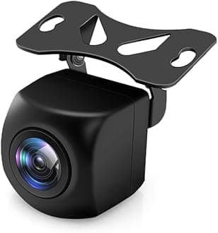 MekedeTech DUDUAUTO HD AHD 1080P Night Vision Front Rear View Camera Lens, Waterproof, 6M Cable for Android Radio (Rear Camera)