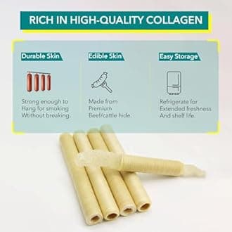Smoked Collagen Casings 19mm