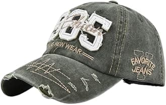 Stylish Cotton Adjustable Baseball Cap for Men and Women, Embroidered Unisex Cap for Summers