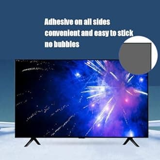 JCSKY 65 Inch TV Screen Protector, Frosted Anti Glare/Anti Blue Light/Dustproof Filter Film, Protect Your Eyes for Sharp, Sony, Samsung, Hisense, LG Etc - 65Inch (1432803mm)