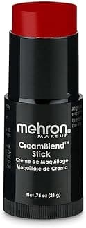 Mehron Makeup CreamBlend Stick (.75 oz) (RED)