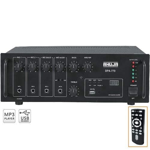 Ahuja AMPLIFIER DPA770M WITH BLUETOOTH
