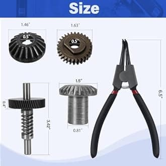 9706529 W11086780 9709511 9703337 9709231 Worm Gear Kit