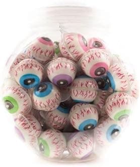 Farm Bites - Halloween Eyeball Jelly Candy | Monster Eyes Gummy Candy - 30 Count