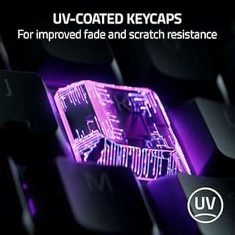 Razer Ornata V3 TKL Gaming Keyboard: Low Profile Keys - Mecha Membrane Switches - UV Coated Keycaps - Backlit Media Keys - 8 Zone RGB Lighting - Spill Resistant - Magnetic Wrist Wrest - Snap Tap