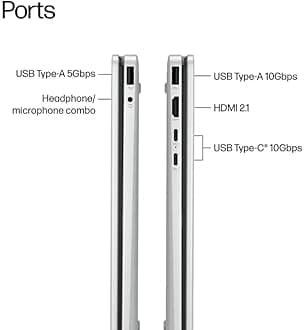 HP OmniBook 5 Flip 2-in-1 Business Laptop, 2025, 14" 1920x1200 Touch, Intel-10 Core 7 150U, 16GB LPDDR5, 4TB SSD, Win11 Pro, Backlit KB, Wi-Fi 6E, BT 5.3, 5MP + IR Camera, Glacier Silver