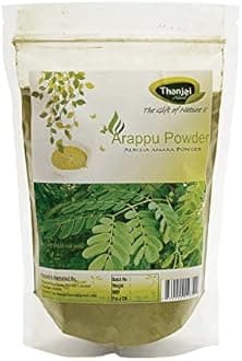 Thanjai Natural Arappu Powder 1Kg (500g Pouch X 2) 100% Natural Albizia Amara Arappu Powder Traditional Hair wash & Hair conditioner (1kg)