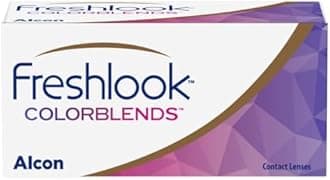 Freshlook Colorblends Monthly Color Lens-2 Lens (Powerless) (HONEY)