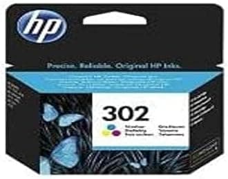 HP 302 Tri-color Original Ink Cartridge (F6U65AE)