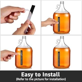 Beer Brewing Thermometer Tape Aquarium Thermometer Strip Fish Thermometer Strip Kombucha Fish Thermometer Strip for Fish Tank /Kombucha 39℉ to 97℉ and 4℃ to 36