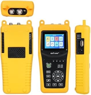 Satlink ST-5030 DVB-S2/S ISDB-T J83B Digital Satellite Signal Finder Meter 950 to 2150 2.4inch TFT LCD Screen Signal Strength Meter with Compass Outdoor Camping Measuring Device