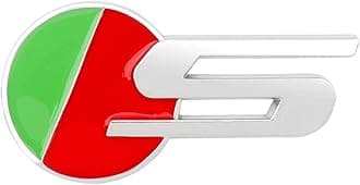 WANDEFACar Badge Emblem for Jaguar R S XF XE XJL XJR F-PACE, Car Body Self Adhesive Sticker Decals Decorations Exterior Styling Accessories,B