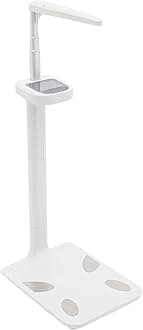 Scale for Body Weight & Fat,Ultrasonic Smart Weight Fat Height Measurement Inbody Scale Bathroom Scale High Precision with BMI,Weight Capacity 11.02-440.92 lbs Height Range 31.5-76.77 inches