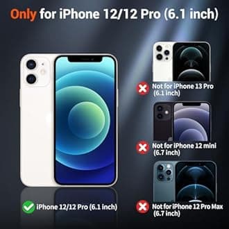 SUPFINE Magnetic for iPhone 12 Case/iPhone 12 Pro Case (Compatible with MagSafe)(Military Grade Drop Protection) Slim Translucent Matte Shockproof with Anti-Fingerprint Phone Case,Lavender Gray