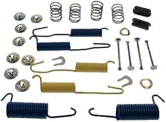 ACDelco 18K1604 Professional Rear Drum Brake Hardware Kit with Springs, Pins, Retainers, Washers, and Caps