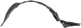 TRQ Front Inner Fender Liner Set Compatible with 2007-2008 Honda Element HO1248129 HO1249123