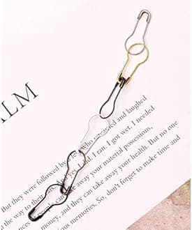 Milcraft 1000Pcs Metal Black safety Pins/Gourd Pin/Bulb Pin For Clothing Crafting and DIY,Black