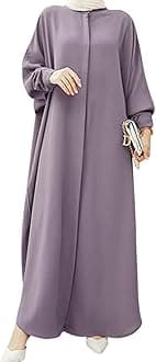 FYMNSI Abayas for Women Muslim Dress Modest Maxi Robe Abaya Kaftan Dresses Eid Prayer Clothes Arabian Islamic Dubai Outfit