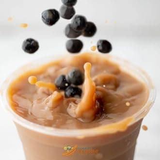 BUBBLE TEA SUPPLY Instant Green Jasmine Tea Mix for Flavored Boba Bubble Milk Tea Powder - Premium Drink Mix, 2.2 LB Bag for 40-45 Servings - Just Add Tapioca Pearls