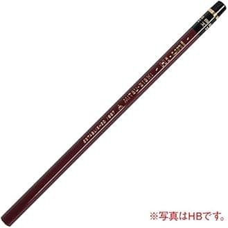 Uni Wooden Pencil, 4B, Box of 12 (HU4B)