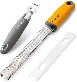 Grater Citrus Orange Lime Lemon Slicer with Channel Knife Stainless steel with non-slip rubber handle 2-pcs multi-tool set