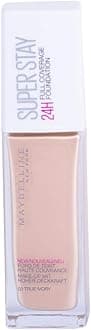 MAYBELLINENew York Foundation, Superstay 24 Hour Longlasting Foundation, Lightweight Feel, Water and Transfer Resistant, 30 ml, Shade: 3, True Ivory