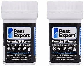 Cockroach Killer Smoke Bombs 3.5g (Twin Pack) - Formula 'P' Cockroach Killer from