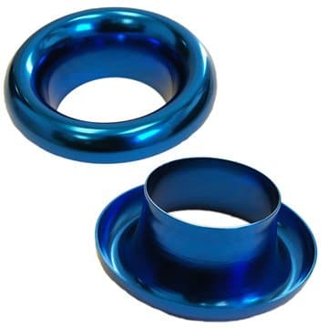 4.0" Aluminum Velocity Stack, Blue