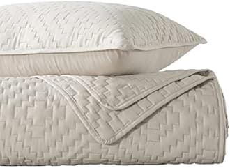 R.SHARE Beige Cream Tan Queen Size Quilt Bedding Sets with Pillow Shams, Boho Lightweight Soft Bedspread Coverlet, Quilted Blanket Thin Comforter Bed Cover for All Season, 3 Pieces, 90x90 inches