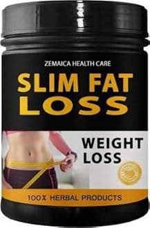 Slim Fat Loss-Weight Loss Supplements-Natural Weight Loss 30 Capsules (Pack Of 1)