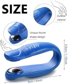 AcuEnergy Magnetic Sugar Control LI4 Acupressure Point Clip | Headache, Migraine &Tension Relief | Light Weight