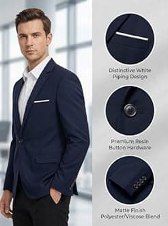 Beninos Men Slim Fit jacket Blazer