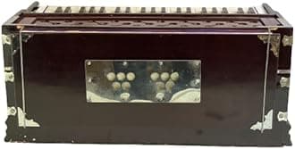 7 Stopper Best Harmonium, Double Bellow, 39 Key, Two Reed(Bass-Male),3 1/4 Octave With Free Carry Bag For Professionals And Begineers