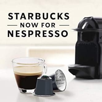 Starbucks by Nespresso Dark Roast Espresso (50-count) and Starbucks by Nespresso Medium Roast Single-Origin Colombia Coffee (50-count) Nespresso Capsule Compatible Coffee Bundle