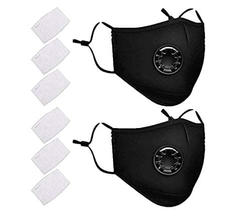 10pcs Adults PM2.5 Activated Carbon Filter 5 Layers Replaceable Anti Haze Filter Breathing Insert,Dust Replacement Filter Paper