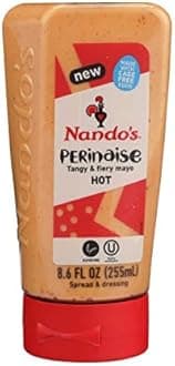 Nando's Hot Perinaise Tangy & Spicy Mayo 8.5 oz (Pack of 2)