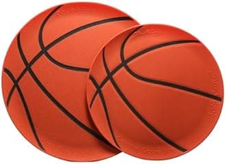 Safe Grabs: Multi-Purpose Silicone Original Microwave Mat as Seen on Shark Tank | Splatter Guard, Trivet, Hot Pad, Pot Holder, Minimize Mess (BPA Free, Heat Resistant, Dishwasher Safe), (Basketbal)