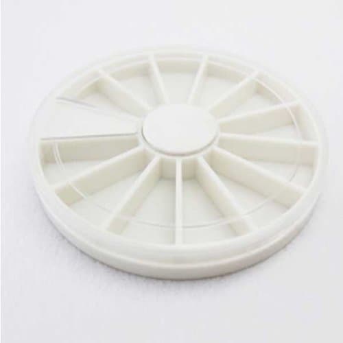 Siam Circus 12 Cell Empty Plastic Storage Box Case for Nail Art Tips