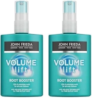 John Frieda Volume Lift Root Booster, Volumising And Texturising Spray For Fine, Flat Hair, Floral, 125 ml (Pack Of 2)