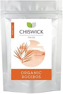 Organic Rooibos (Redbush) Premium Loose Leaf Herbal Tea - Chiswick Tea Co - 1kg (4 x 250g bags)