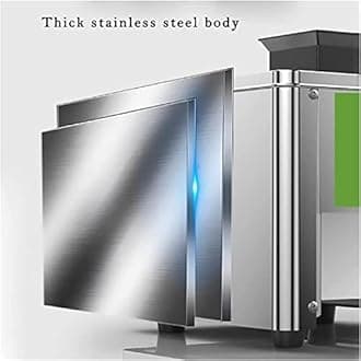 Commercial High-Power Meat Slicer, Electric Stainless Steel Meat Slicer, Removable Blade, Applicable to Boneless Meat,15in