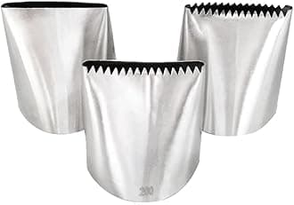 Piping Nozzle 789,Cake Icer Piping Tip,Extra Large Decorating Icing Nozzle,Crumb Coat Icing Tips for Cake Decorating